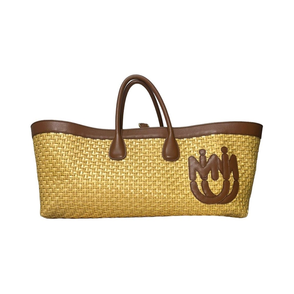 Miu Miu Basket Woven Bag
